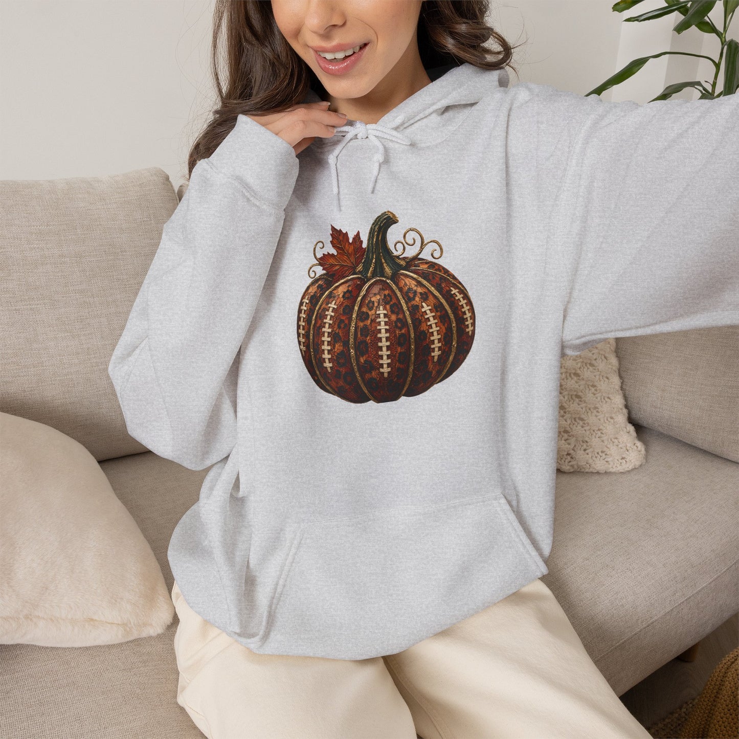 Autumn Harvest Pumpkin Hoodie