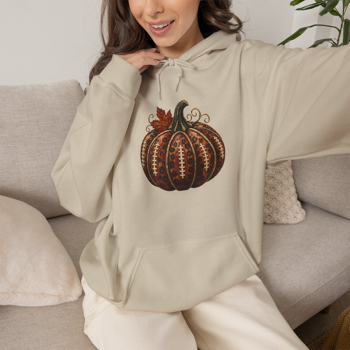 Autumn Harvest Pumpkin Hoodie